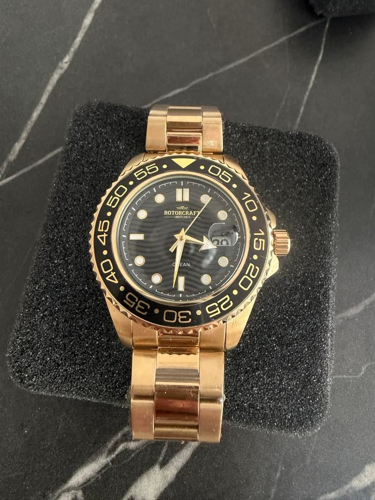 Rotorcraft Ocean RC4405 Herenhorloge - Nieuw, Overige merken, Staal, Polshorloge, Nieuw