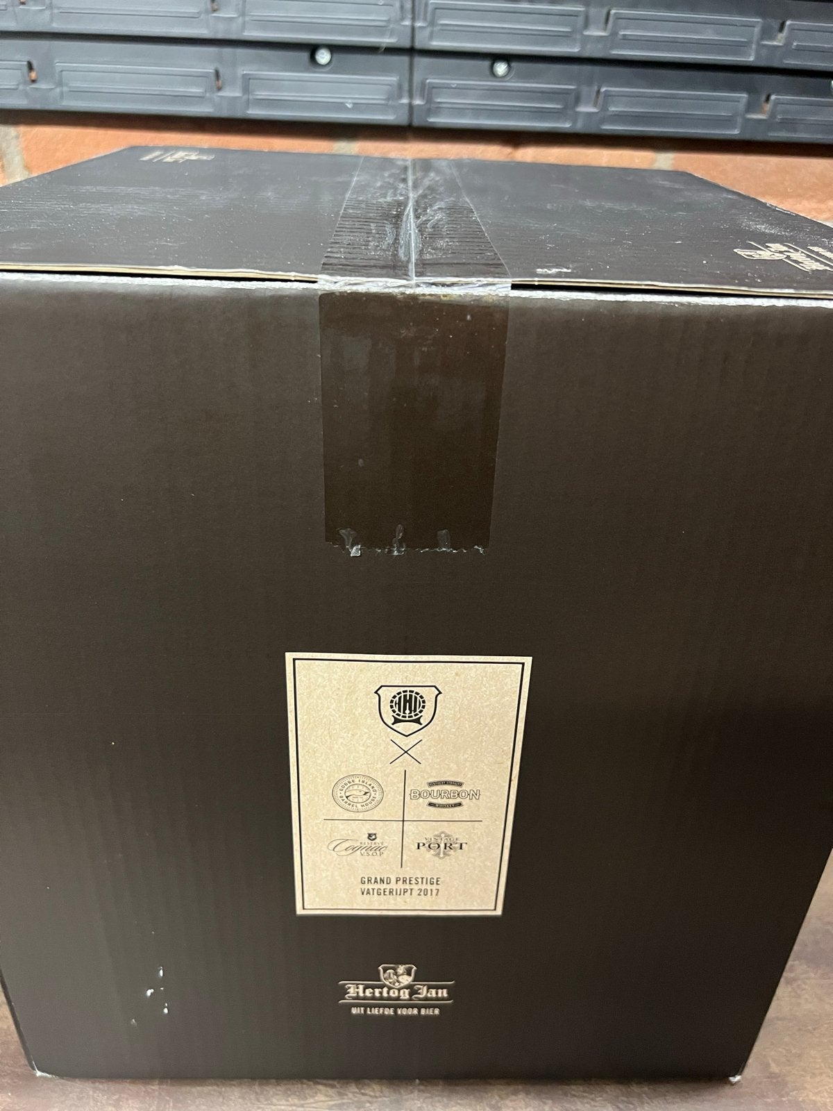 Hertog Jan Grand Prestige Vatgerijpt 2017 - Complete set, Ophalen of Verzenden, Nieuw, Flesje(s), Hertog Jan