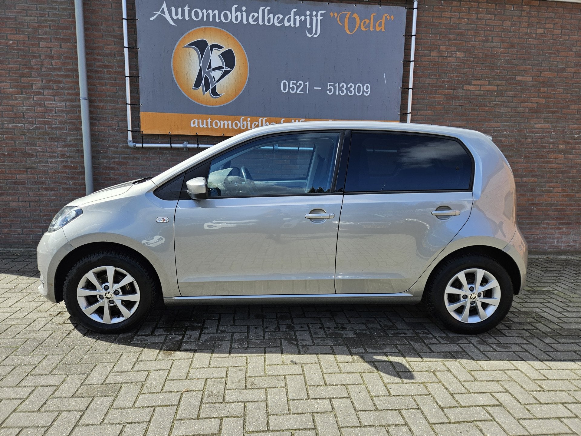 Skoda Citigo 1.0 Greentech Style, Stof, Gebruikt, 850 kg, Origineel Nederlands