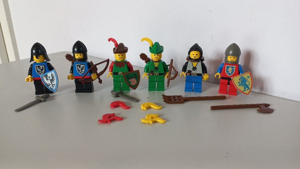 legon castle 6103 Castle Mini Figures, Compleet, Gebruikt, Lego, Ophalen of Verzenden