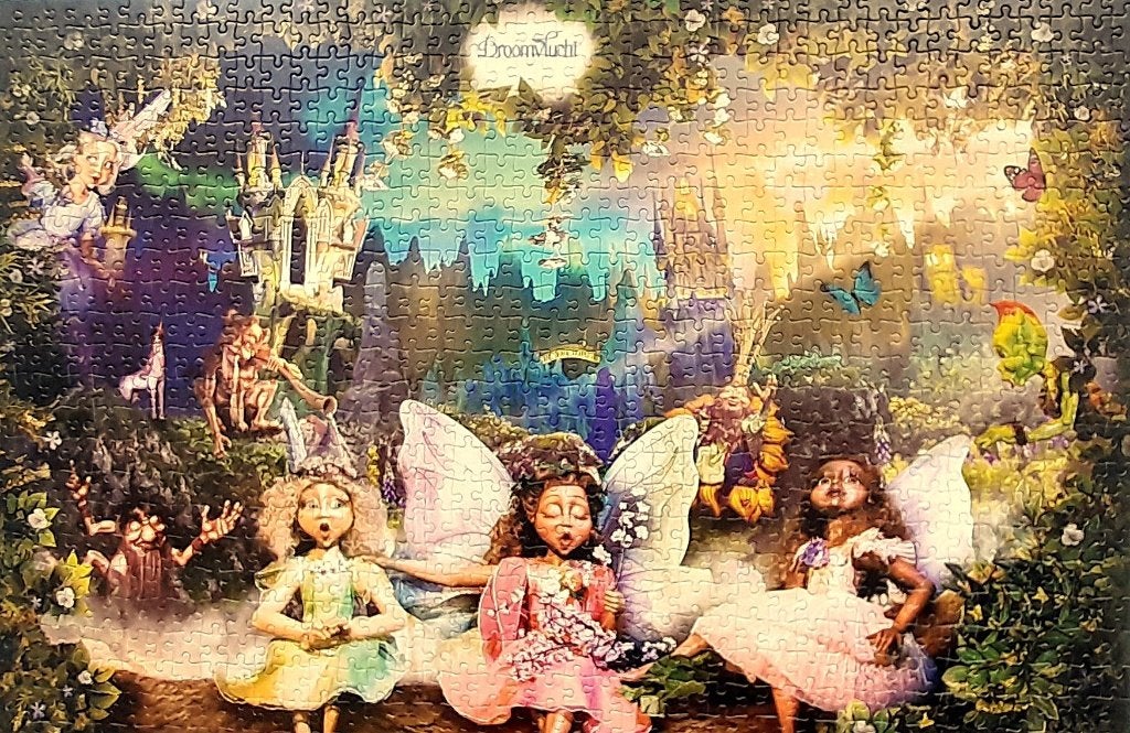 Efteling Droomvlucht Legpuzzel 1000 stukjes, Ophalen of Verzenden, 500 t/m 1500 stukjes, Zo goed als nieuw, Legpuzzel