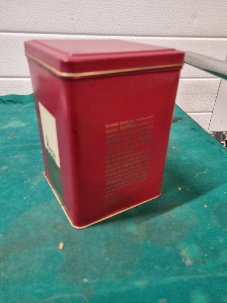 blik peeze koffie rood, Ophalen of Verzenden