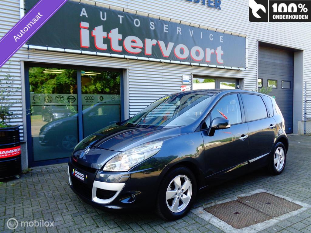 Renault Scenic 2.0 Dynamique Automaat, Auto's, Stof, Gebruikt, Zwart, 4 cilinders