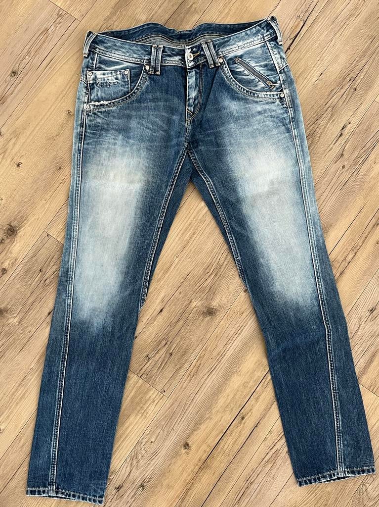 Pepe Jeans maat 32/32 - New Mecure, Ophalen of Verzenden, Zo goed als nieuw, Blauw, Overige jeansmaten