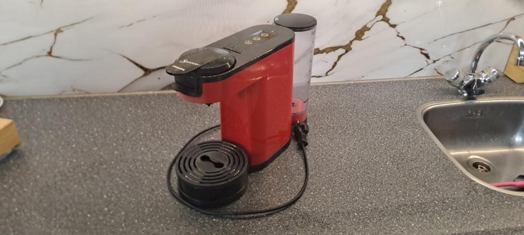 Senseo switch rood, Ophalen, Gebruikt, Koffiemachine, 2 tot 4 kopjes