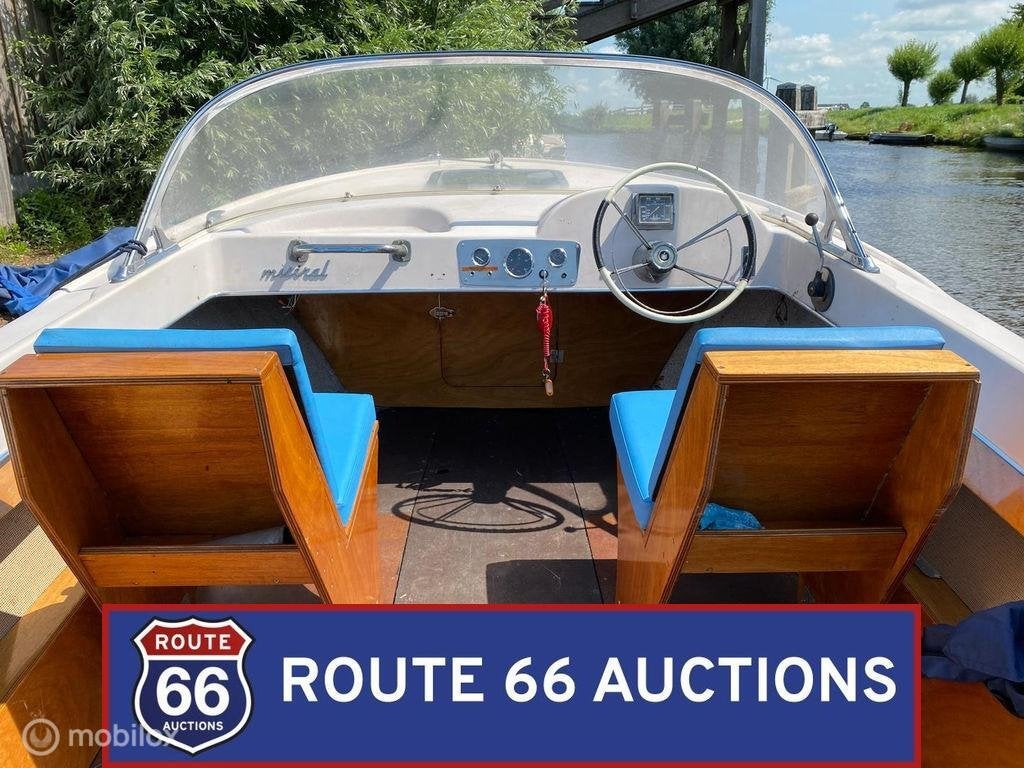 Mistral GT Speedboat | 1973 | Route 66 Auctions, Auto's, Oldtimers, Overige merken, Overige carrosserieën, Zwart, Bedrijf