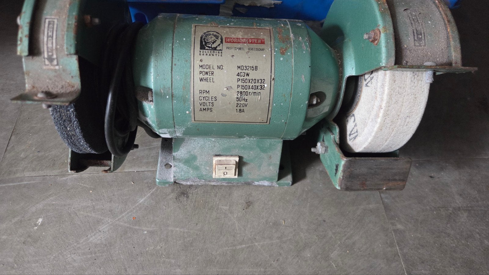 slijpmachine slijpsteen, Ophalen, Minder dan 700 watt, Werkbankslijpmachine