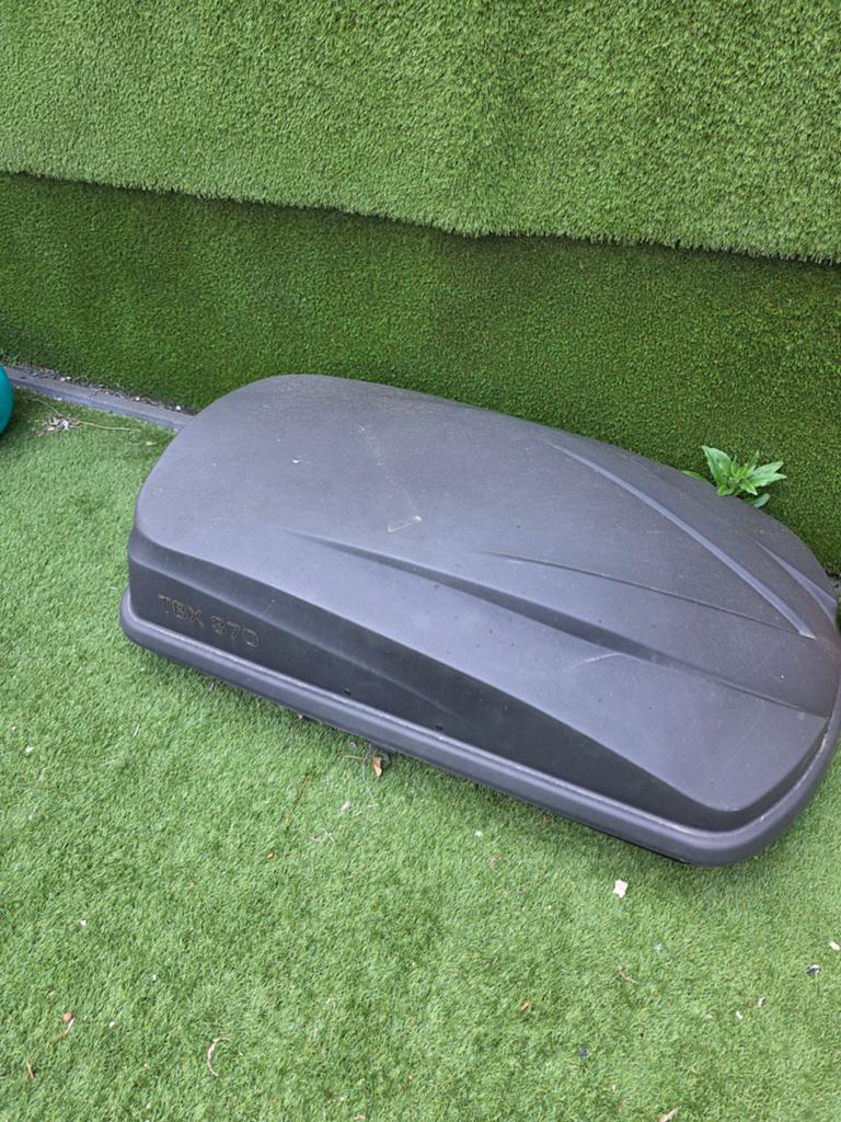 Gebruikte TBX 370 dakkoffer met 1 sleutel, Ophalen, Gebruikt