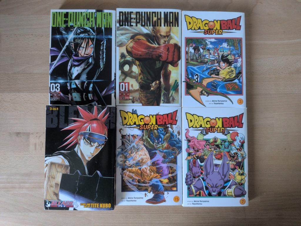Set van 6 Engels manga's, Boeken, Meerdere comics, Ophalen of Verzenden, Zo goed als nieuw, Japan (Manga)