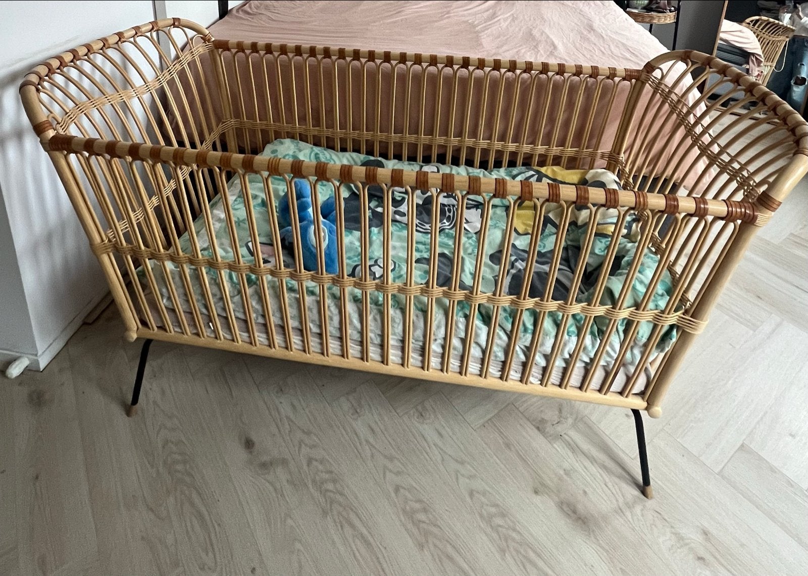 Bermbach Frederick Ledikantje / Kinderbedje t/m 4 jaar, Kinderen en Baby's, Ophalen of Verzenden, Zo goed als nieuw, Ledikant