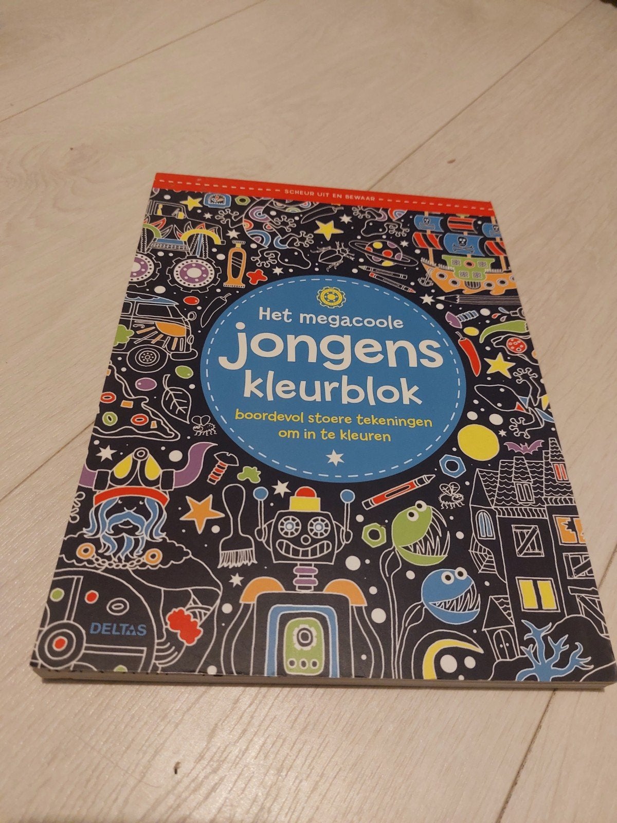 Jongens kleurboek, Ophalen of Verzenden, Nieuw