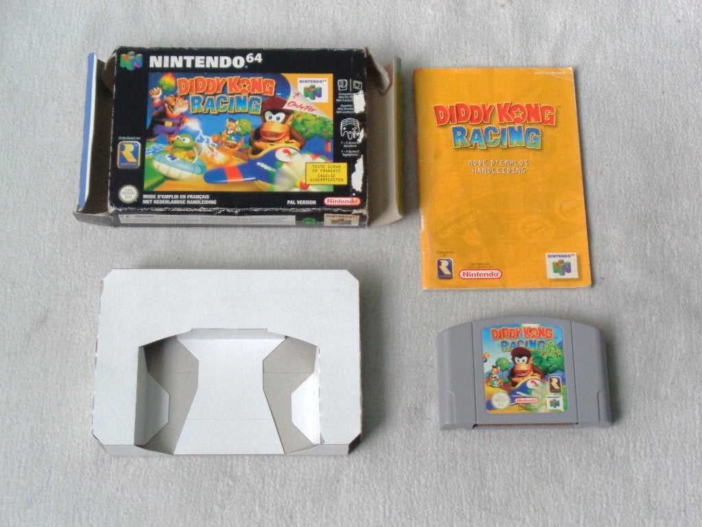 Nntendo 64 spel: Diddy Kong Racing, Ophalen, Overige genres, 1 speler, Zo goed als nieuw