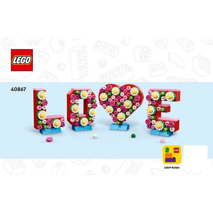 Lego | Valentijn | Love Letters | 40867, Kinderen en Baby's, Speelgoed | Duplo en Lego, Lego, Overige thema's, Lego, Nieuw