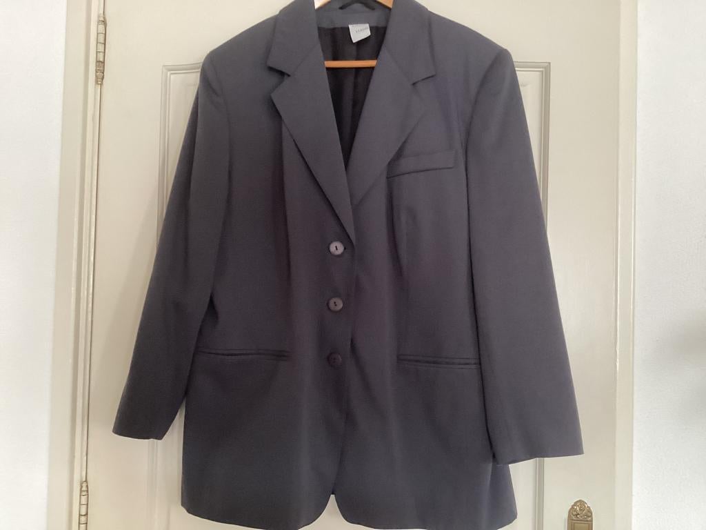 Grijs Dames colbert jasje maat 44 ( C&A), Kleding | Dames, Maat 42/44 (L), Ophalen of Verzenden, Zo goed als nieuw, Jasje