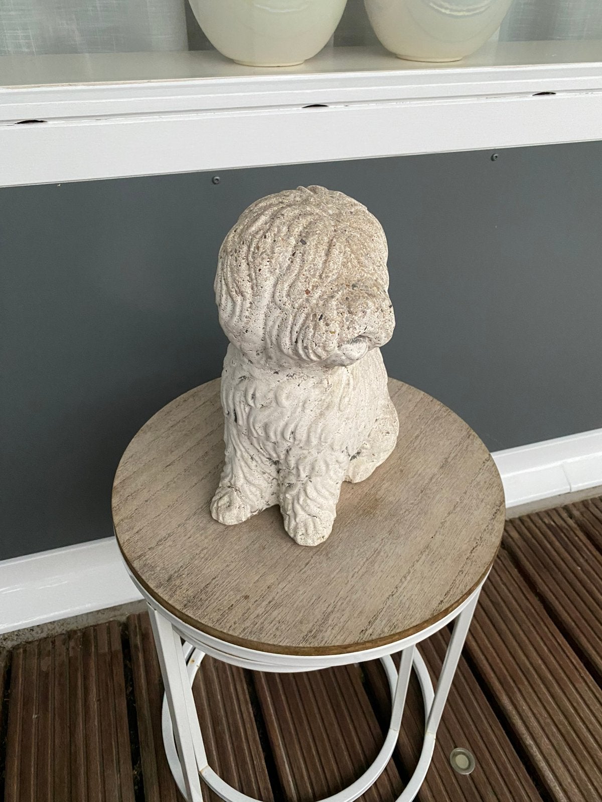Betonnen Boomer beeld, Ophalen, Zo goed als nieuw