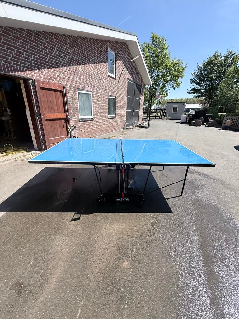 Buffalo Outdoor Tafeltennistafel - Zo goed als nieuw, Ophalen, Zo goed als nieuw, Tafel Outdoor, Inklapbaar