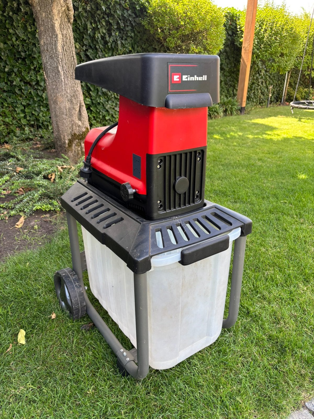Einhell GC-RS60CB hakselaar/versnipperaar – weinig gebruikt, Ophalen, Gebruikt, Elektrisch, Met opvangbak