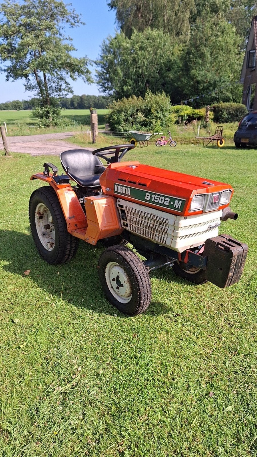 Kubota B1502-M Compact Tractor - Goed onderhouden, Overige merken, Gebruikt, Meer dan 10000, Ophalen of Verzenden