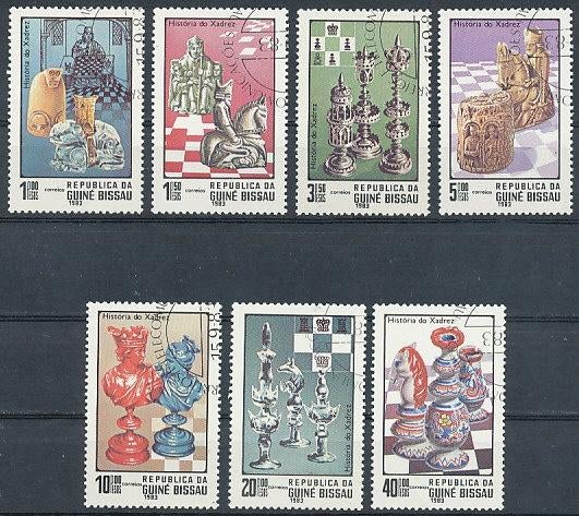 Guinee Bissau 1983 M674-680 gest., Ophalen of Verzenden, Overige landen, Gestempeld
