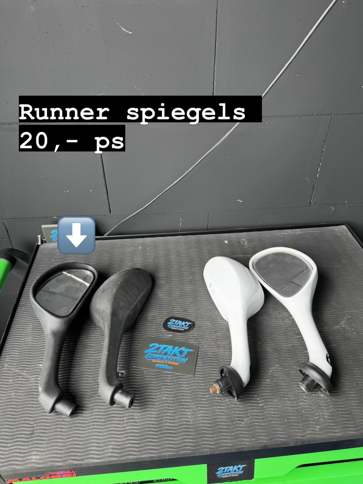 Gilera Runner spiegels, Ophalen of Verzenden
