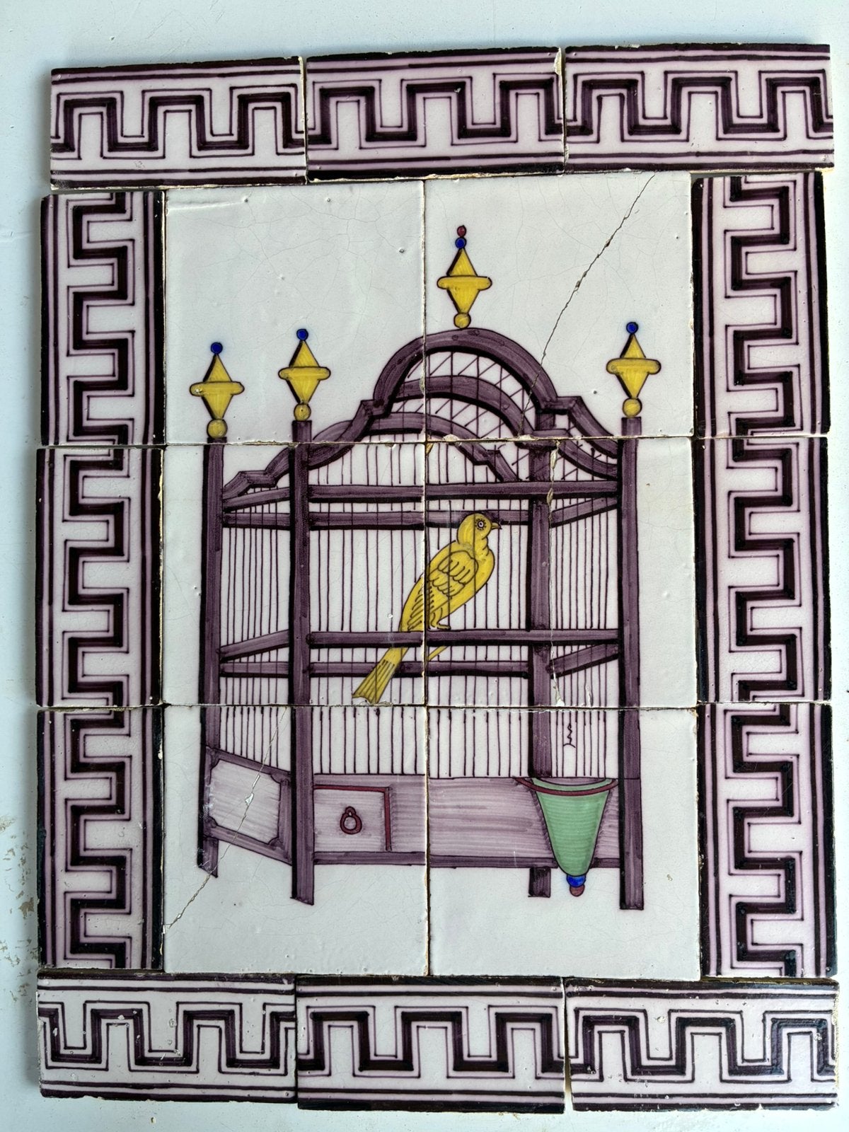 Antieke vogelkooi Westraven, Ophalen of Verzenden