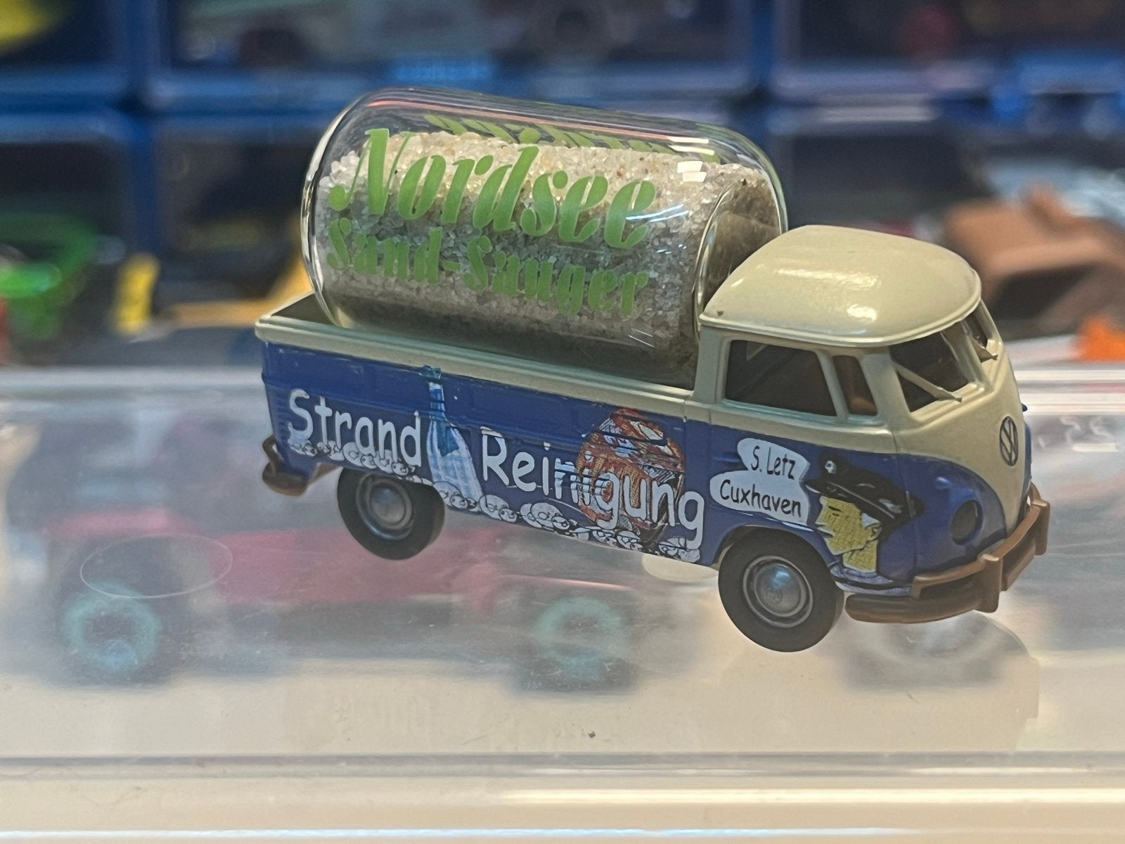 1/87 Brekina Vw T1 Pick-up "Nordsee Sand-Sauger" modelauto, Ophalen of Verzenden, Zo goed als nieuw, Auto, Brekina