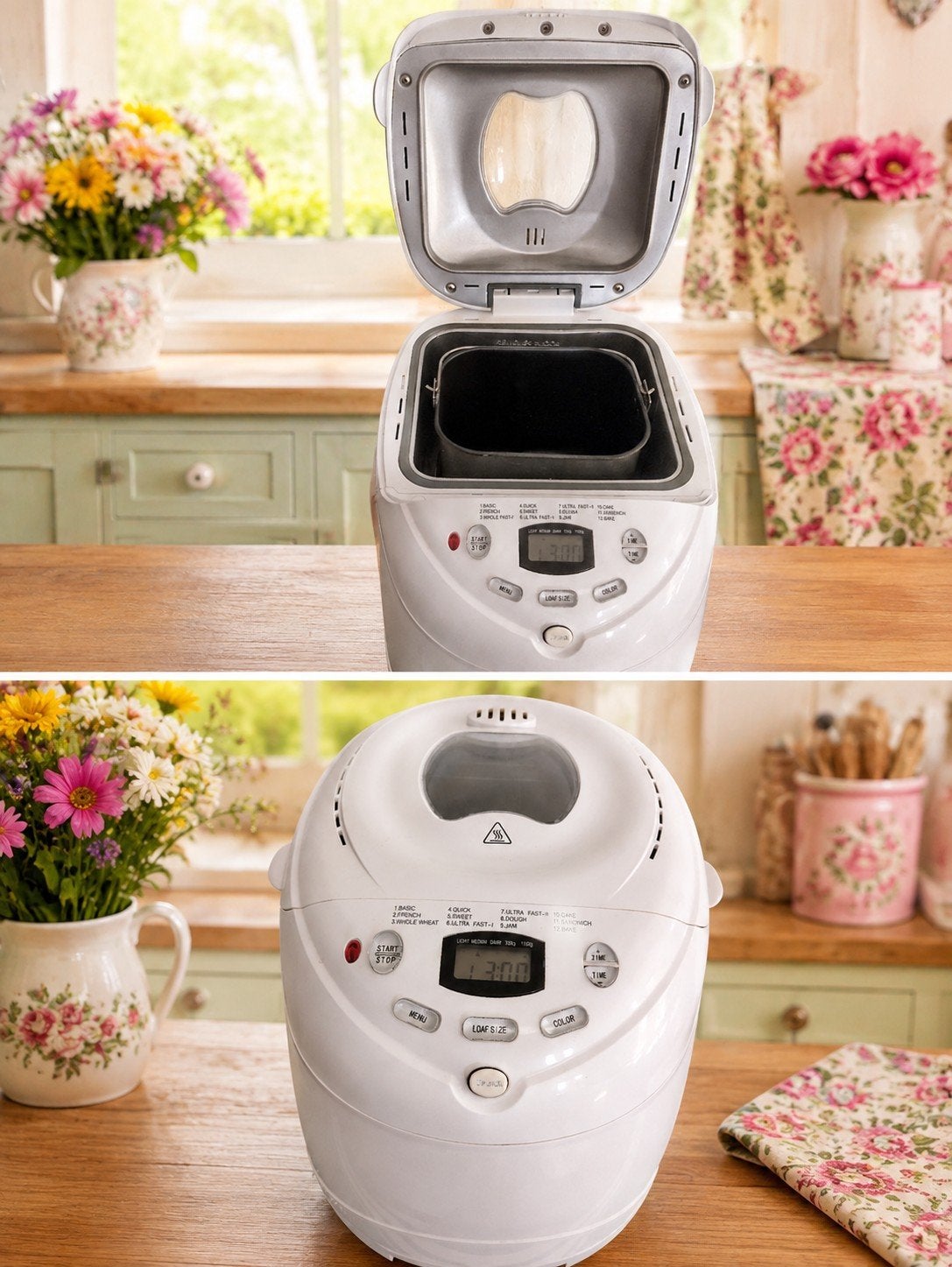 Goede broodbakmachine bijna gratis., Witgoed en Apparatuur, Broodbakmachines, Met timer, Gebruikt, Kijkvenster, 800 tot 1200 gram deeg