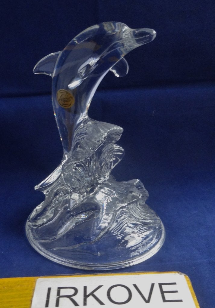 KRISTAL DOLFIJN * Cristal D' Arcues *, Verzenden, Zo goed als nieuw, Kristal, Beeldje(s)