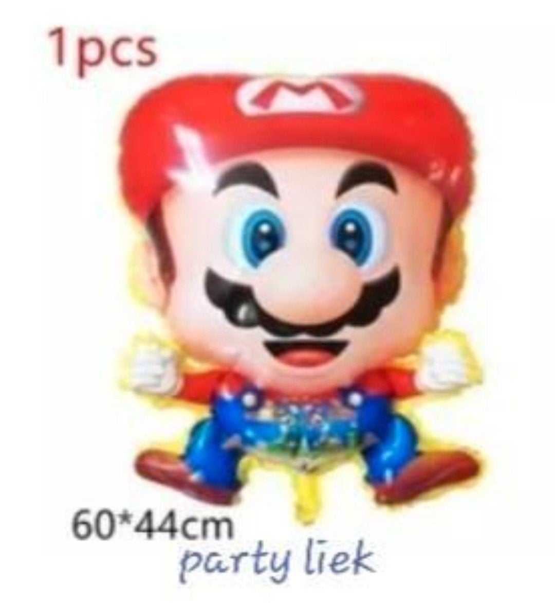 Mario ballonnen set nr M68a, Hobby en Vrije tijd, Ophalen of Verzenden, Nieuw, Versiering, Verjaardag