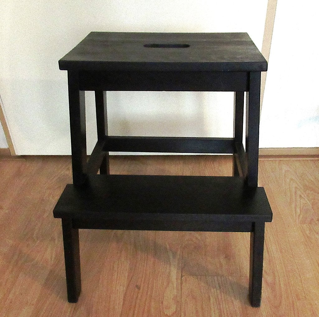 Ikea houten Opstapje kruk., Huis en Inrichting, Krukjes, Ophalen, Hout