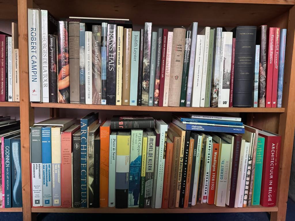Diverse collectie kunst- en architectuurboeken, Ophalen of Verzenden, Gelezen, Nederland