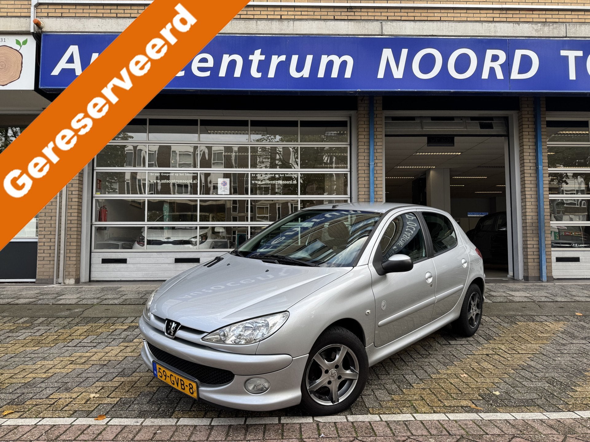 Peugeot 206 1.4 Génération 97991KM! NAP AIRCO INRUILKOOPJE, Auto's, Voorwielaandrijving, Stof, 4 cilinders, Origineel Nederlands