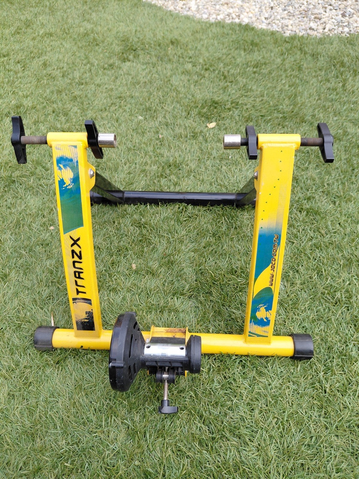 TranzX Fiets Trainer - Gele Hometrainer, Ophalen, Gebruikt, Overige typen