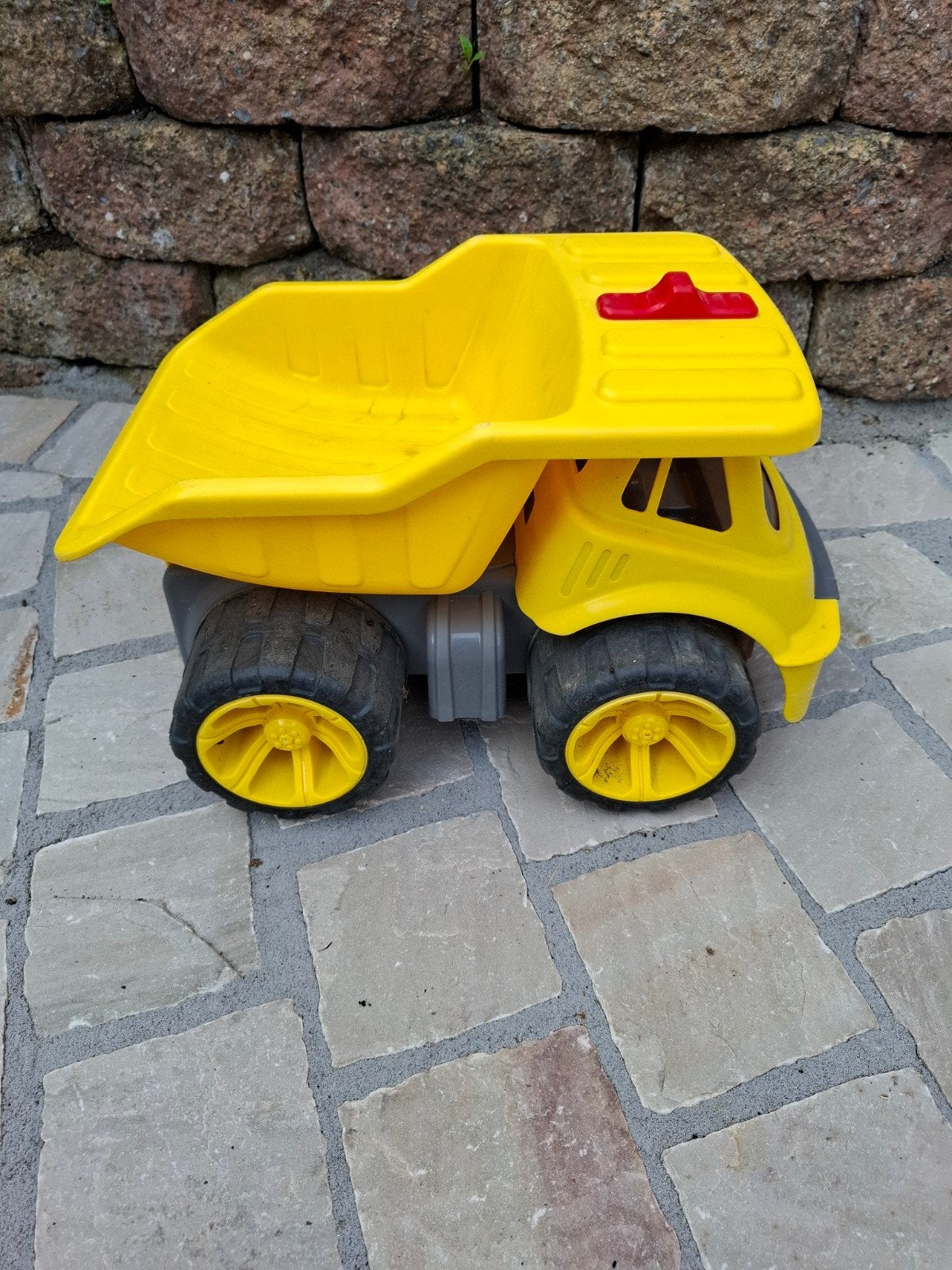 BIG grote gele kiepwagen - nog in prima staat!, Ophalen, Gebruikt
