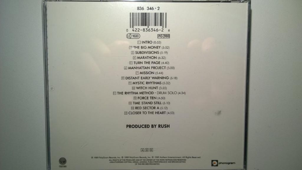 Rush - A Show Of Hands, Ophalen of Verzenden, Zo goed als nieuw, Poprock