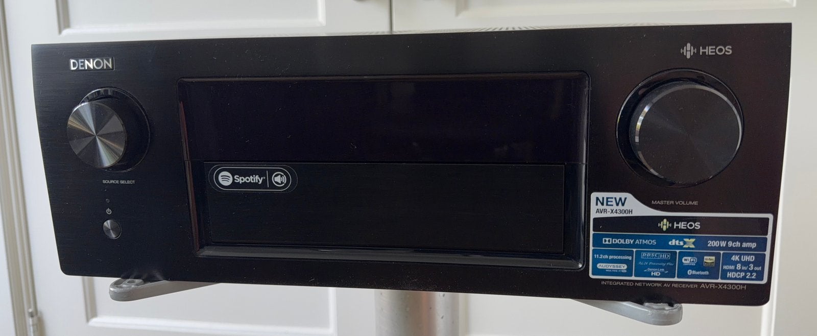 Denon AVR-X4300H AV-receiver met 9.2 kanaals surround, Audio, Tv en Foto, Ophalen, Denon, 120 watt of meer, Gebruikt
