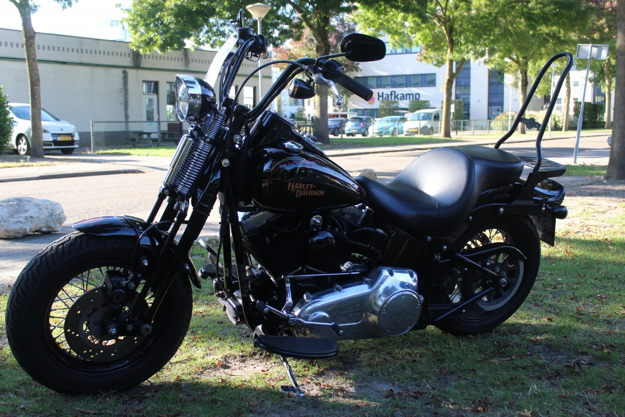 Harley-Davidson Softail Cross Bones springer FLST-SB, Motoren, Chopper, Bedrijf, Meer dan 35 kW, Handgeschakeld