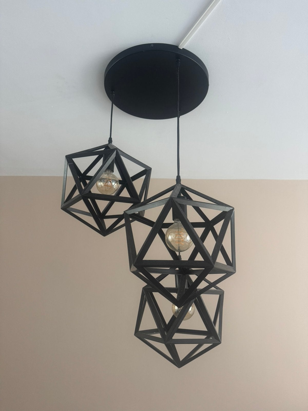 Hanglamp, Ophalen, Gebruikt
