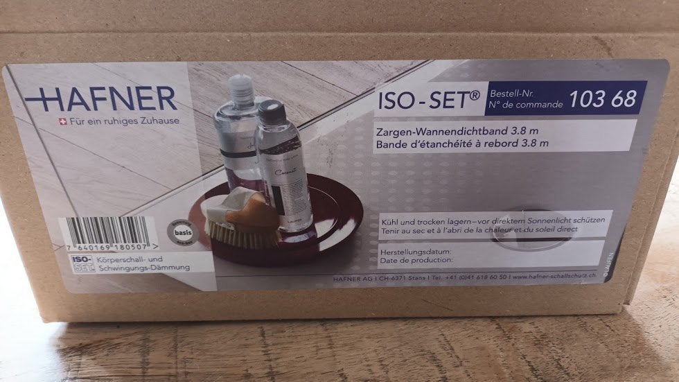 Hafner ISOset badkamer, afdichtsysteem voor bad en douchebak, Overige materialen, Nieuw, Minder dan 5 m², Ophalen