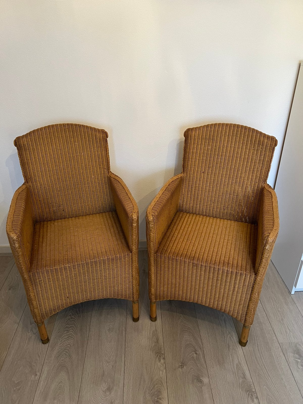Gratis: 2 Original Loom rieten stoelen izgst, Ophalen, Zo goed als nieuw, Minder dan 75 cm, 50 tot 75 cm
