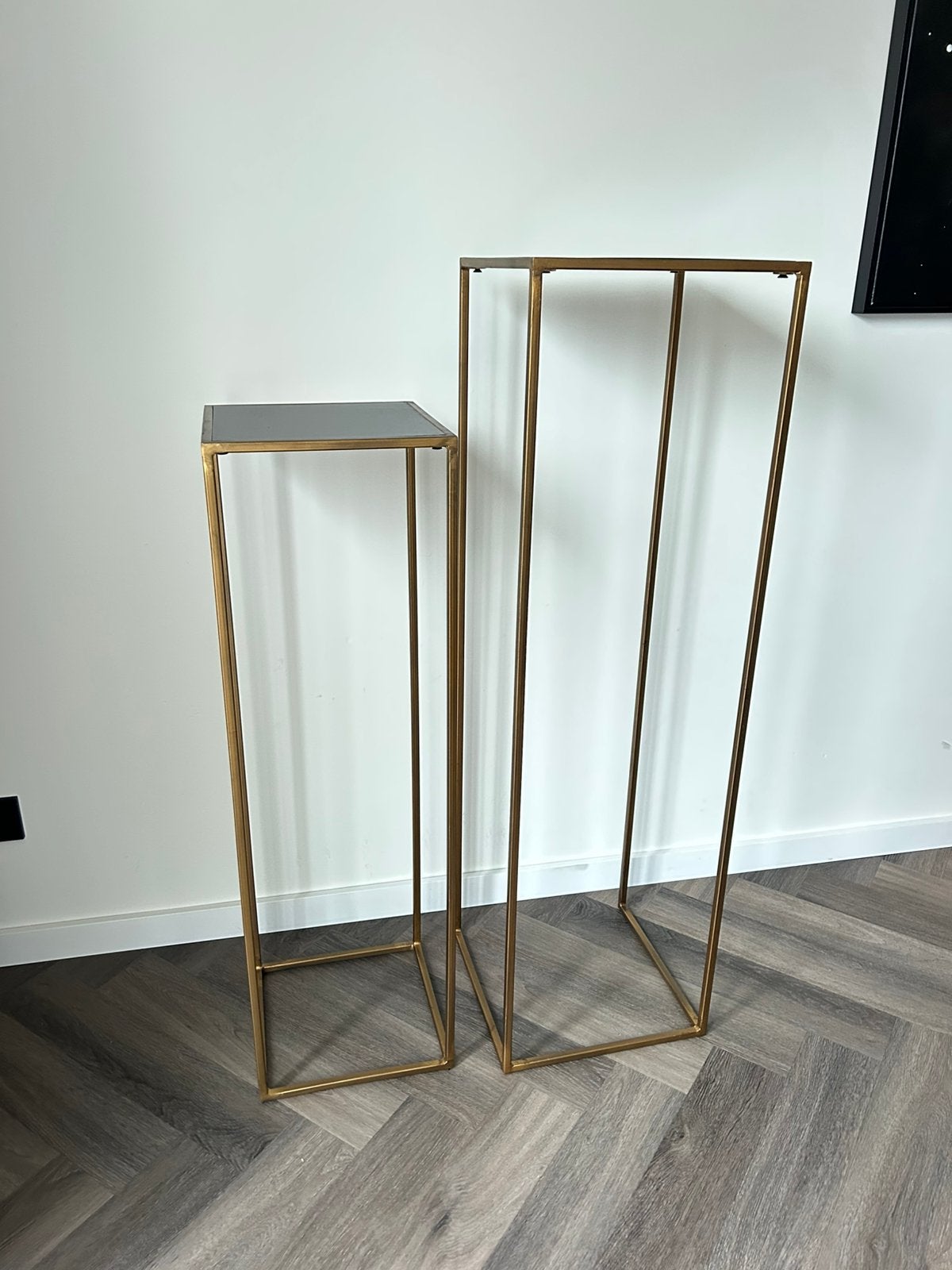 Hoge zuilen/plantenstandaard light&living, Huis en Inrichting, Woonaccessoires | Zuilen en Pilaren, Ophalen, Zo goed als nieuw