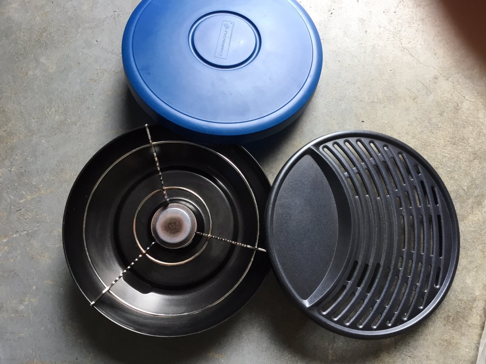 Party Grill campingaz R 1350w inclusief gasfles, Ophalen, Zo goed als nieuw