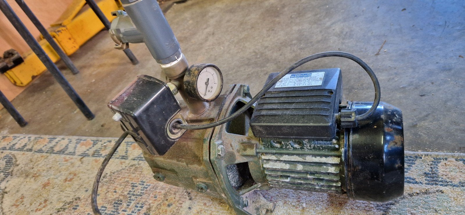 grondwaterpomp +motor, Ophalen, Gebruikt, Elektrisch, Bronpomp