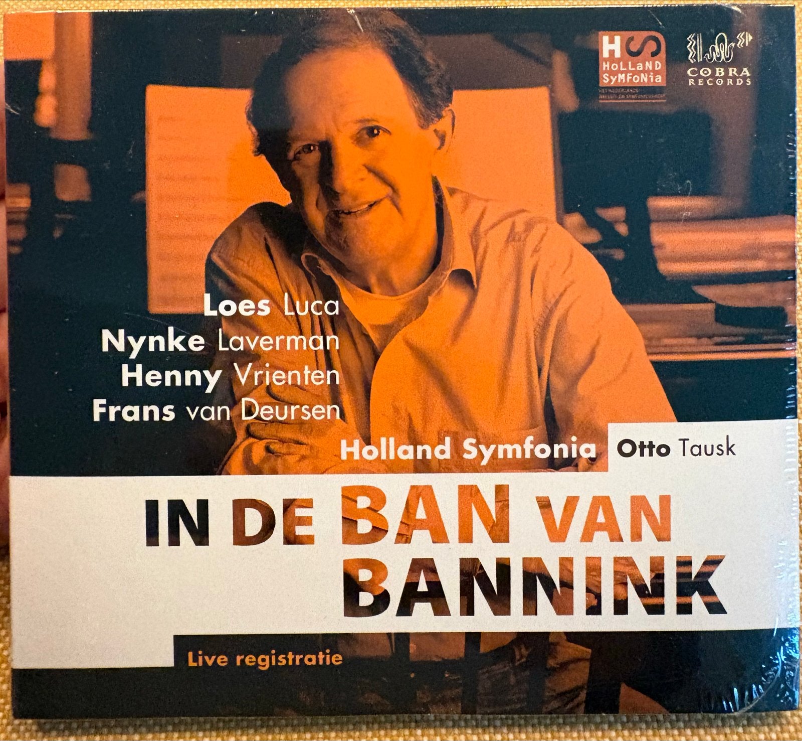 In de Ban van Bannink - Holland Symfonia Live Registratie, Cd's en Dvd's, Modernisme tot heden, Ophalen of Verzenden, Nieuw in verpakking