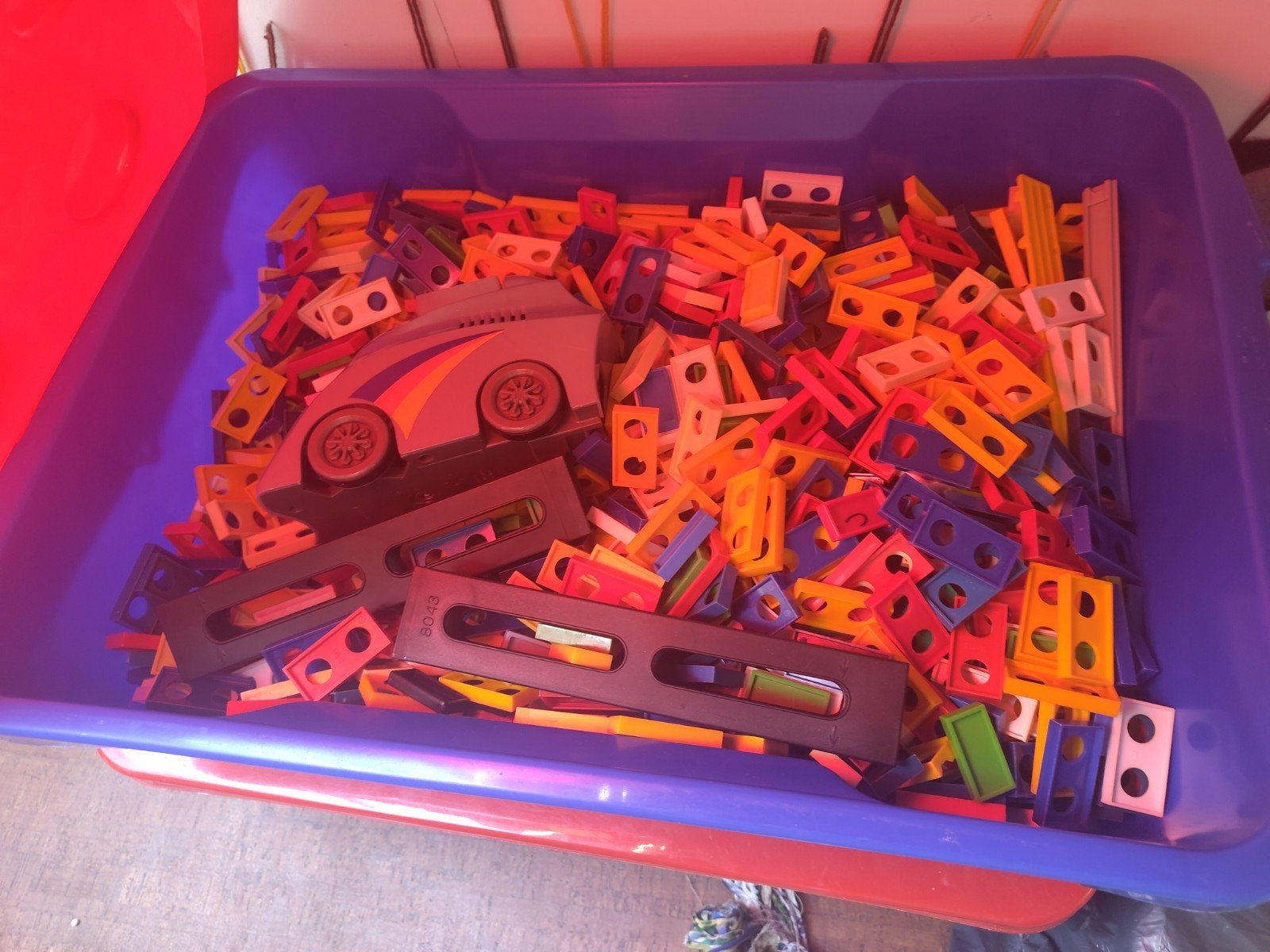 Grote doos met domino, Ophalen of Verzenden, Gebruikt, Overige merken
