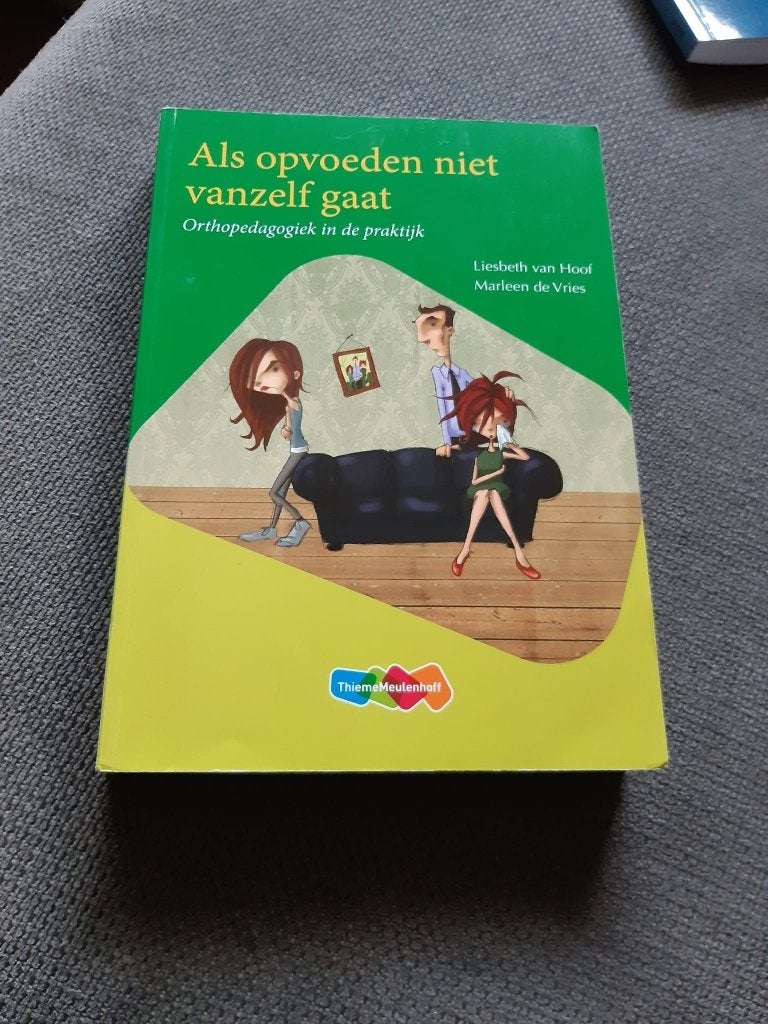 Als opvoeden niet vanzelf gaat, Boeken, Studieboeken en Cursussen, ThiemeMeulenhoff, Zo goed als nieuw, Alpha, HBO