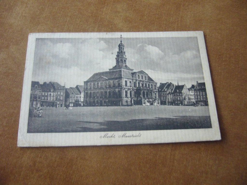 MAASTRICHT =  MARKT    BRIEFKAART, Ophalen of Verzenden, Voor 1920, Gelopen, Limburg