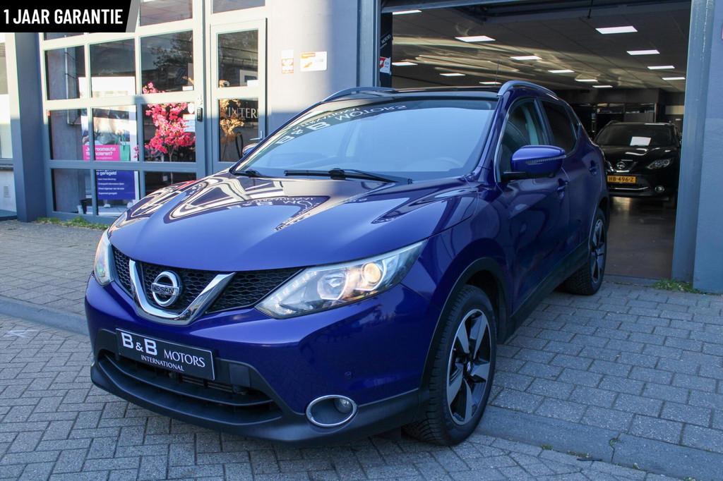Nissan Qashqai 1.2 Connect Edition|PANO|360|STOELVERW|DEALER, Auto's, Nissan, Euro 5, Gebruikt, 4 cilinders, Met garantie (alle)