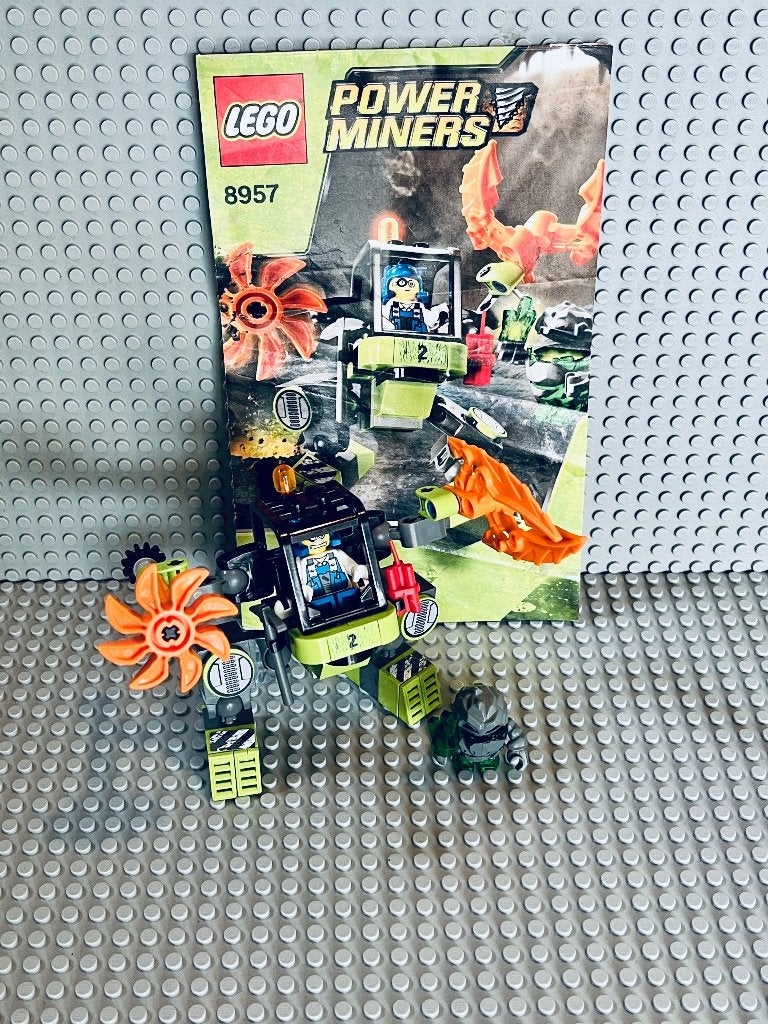 LEGO Power Miners 8957 Mine Mech, Compleet, Gebruikt, Overige thema's, Lego