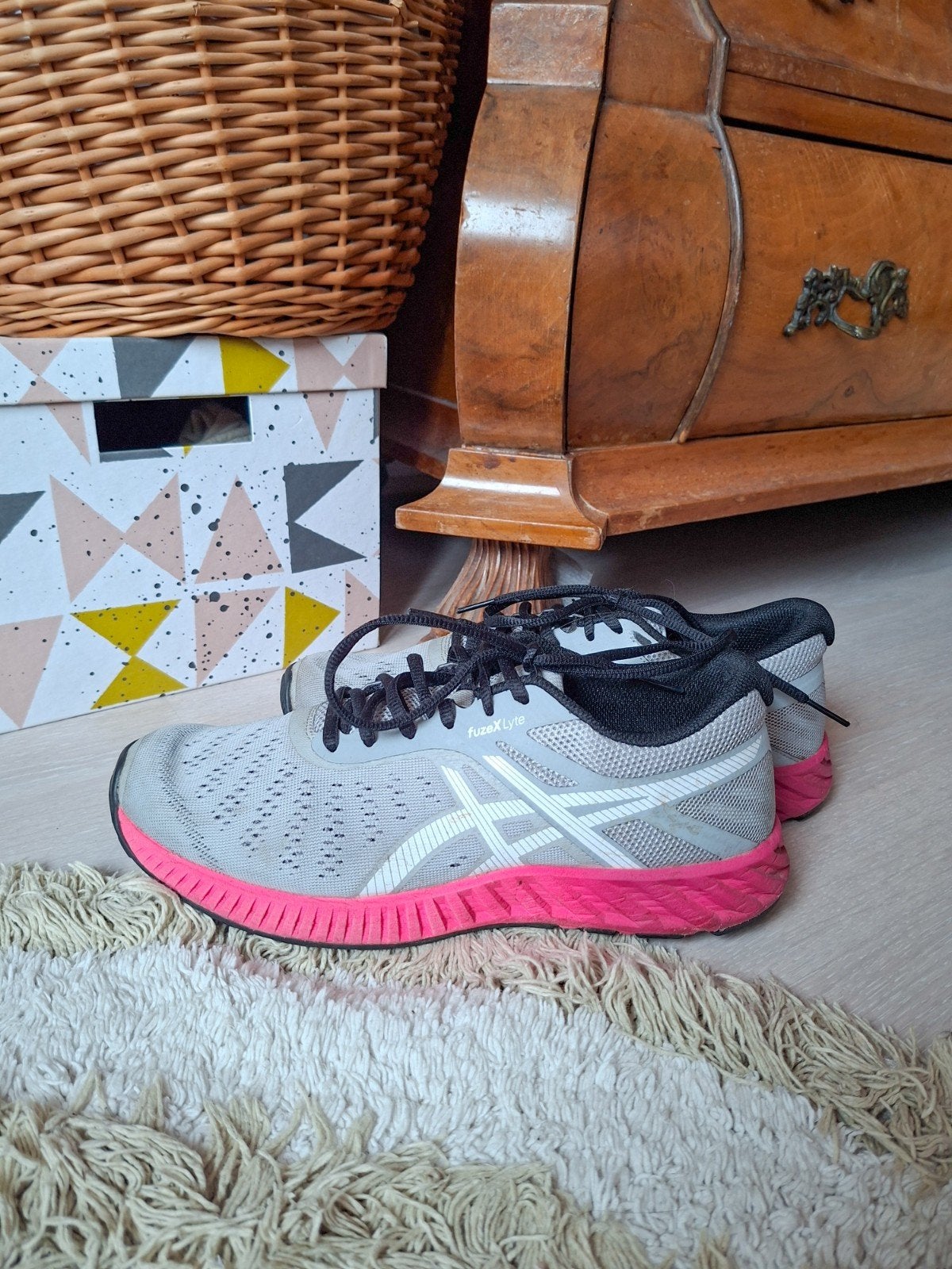 ASICS FuzeX Lyte sportschoenen - Maat 39, Ophalen of Verzenden, Gebruikt, Hardloopschoenen, Asics